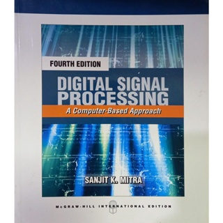 Digital Signal Processing 4 edition 9780071289467