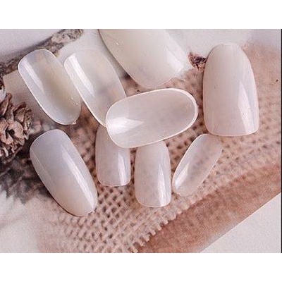เล็บมือปลอม PVC โค้งกลาง **ขายแยกเบอร์** (เบอร์ละ50ชิ้น)