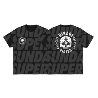 เสื้อกีฬาแขนสั้น ลายทีม SuperSunday x Hikari Riders