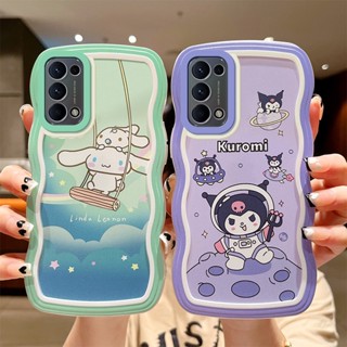 เคสโทรศัพท์มือถือ ลายการ์ตูนคลื่น สําหรับ OPPO Reno 5 5G Reno5 5G