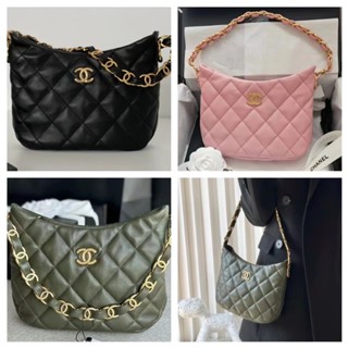 💯 Authentic CHANEL 22K Fall/Winter Hobo Underarm handbag