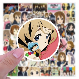 ✨พร้อมส่ง✨อนิเมะ K-On เค-อง 50แผ่น สติ๊กเกอร์ sticker ANIME JAPAN ก๊วนดนตรีแป๋วแหวว Azusa Nakano