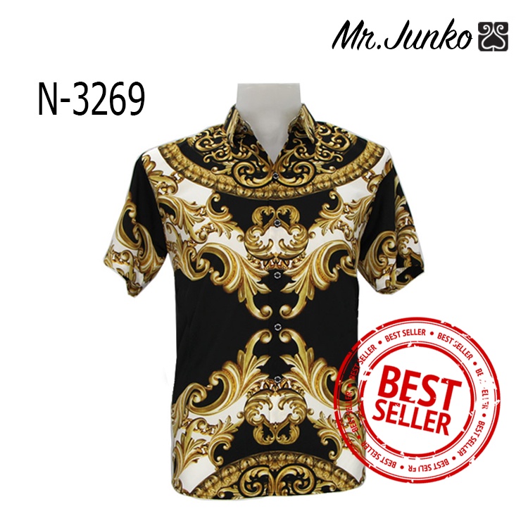 ⚡ ส่งฟรี⚡เสื้ออาเสี่ย งานต่อลาย Mr-Junko ผ้านิ่มใส่สบายไม่ร้อน N-3269