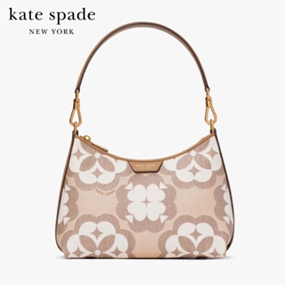 KATE SPADE NEW YORK SPADE FLOWER MONOGRAM COATED CANVAS REECE MEDIUM CONVERTIBLE CROSSBODY K9773 กระเป๋าสะพาย