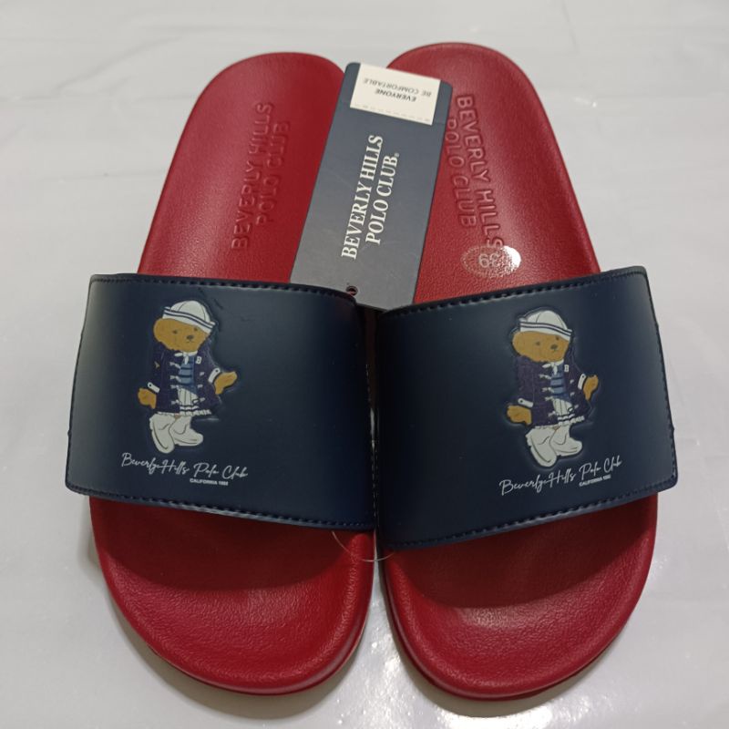 รองเท้าแตะผู้หญิง ลายหมีน่ารัก Beverly Hill Polo Club