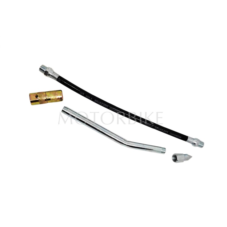 กระบอกอัดจารบี ขนาด 600CC พร้อมสายอ่อนและก้าน มีสองแบบให้เลือก(ไม่มีเกลียว/ก้านดึง-มีเกลียว/ก้านโซ่) ของแท้ 100% - รูปที่ 5