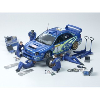 [ชุดโมเดลสเกลประกอบเอง] TAMIYA 24266 1/24 Rally Mechanics Set โมเดลทามิย่าแท้ model