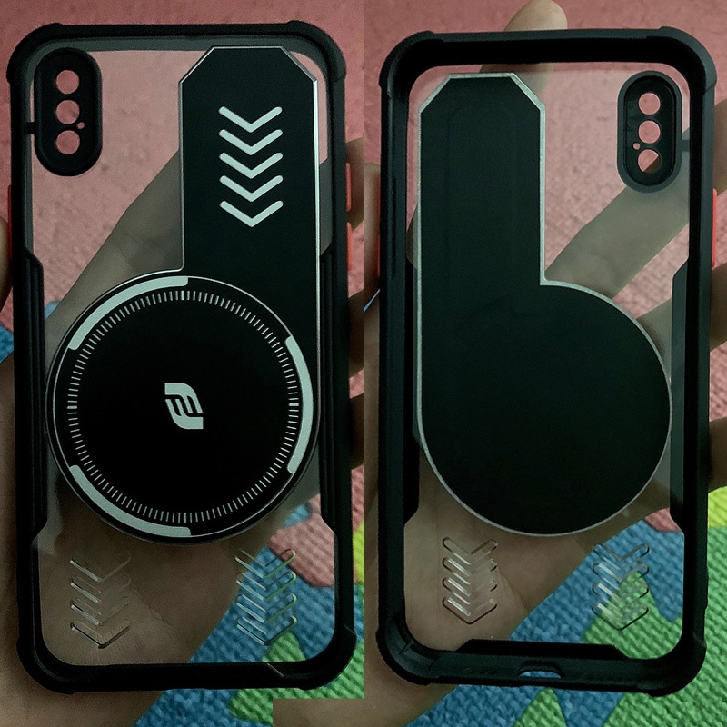 IPhoneXS Max Cooling เคสโทรศัพท์สําหรับ iPhone XS Max Graphene อลูมิเนียมเกมกระจายความร้อน + หม้อน้ําพัดลมเกมสําหรับ iPhone X XSMax