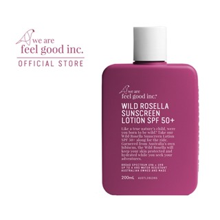 We Are Feel Good Inc. : Wild Rosella Sunscreen Lotion SPF 50+ ไวด์ โรเซลล่า ซันสกรีน โลชั่น SPF 50+ ขนาด 200 ml