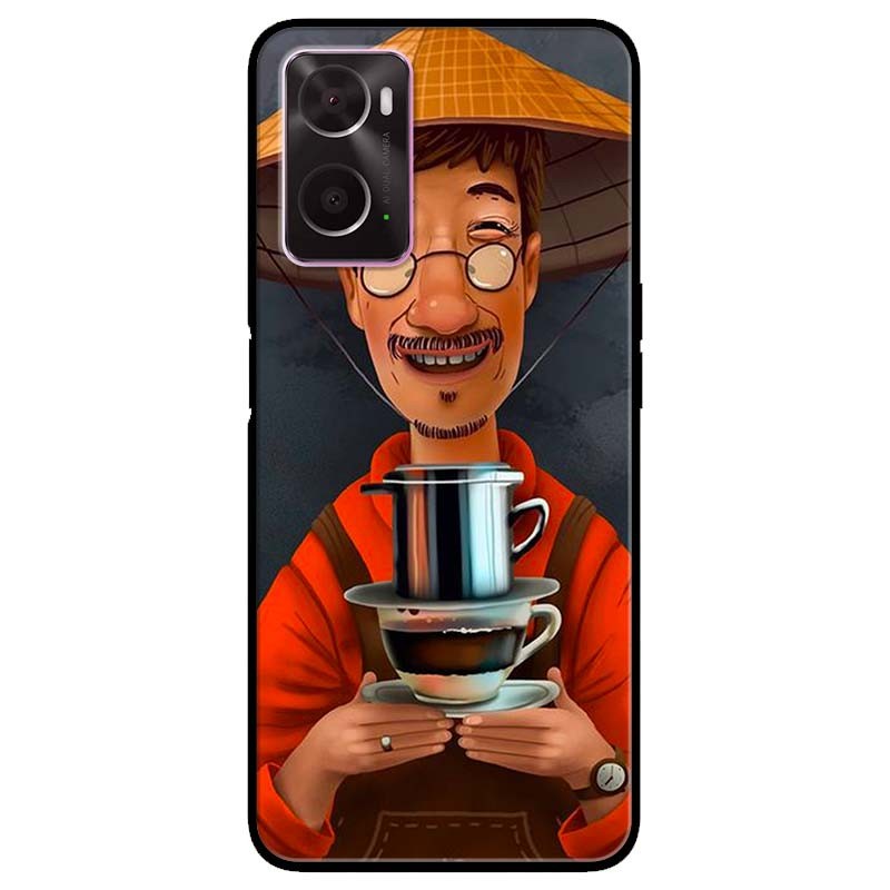 เคสสําหรับ Oppo A36 / A76 - A16 - A16K - A54 - A74 - A94 Coffee Filter รุ่น