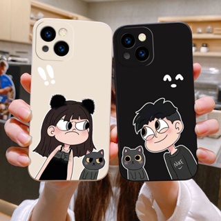 เคสซิลิโคนนิ่ม ลายการ์ตูนแมว สําหรับ วีโว่ V25E V23E V25 V23 V21E V21 V20 SE V20 V19 V17 V15 V9 T1X Pro 5G C