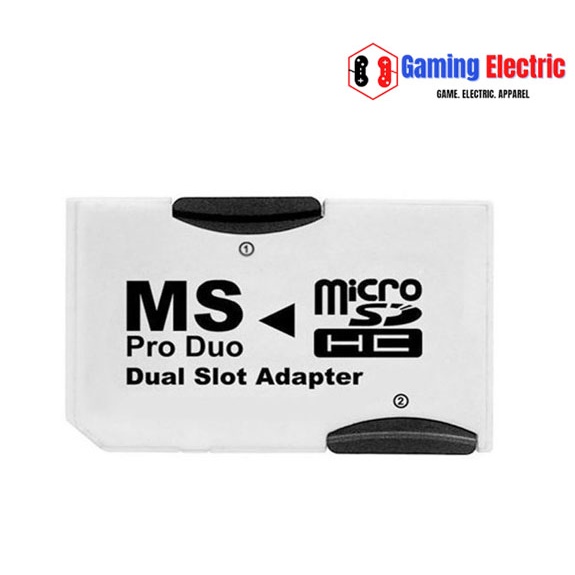 ตัวแปลง ไมโคร SD ภาพถ่ายช่องเสียบอย่างรวดเร็วกับอะแดปเตอร์ Memory Stick Pro Duo