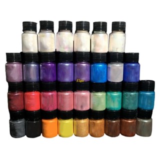 flgo Mica Powder-32 Color Pigment Supply Pearls for Makeup/lip Gloss Coloring/soap Making/epoxy Dye/colorant Diy Craft