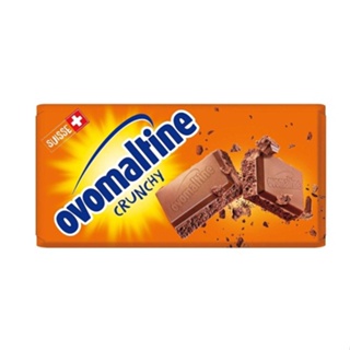 Ovomaltine Crunchy Chocolate ช็อคโกแลตกรุบกรอบ (แผ่นใหญ่)