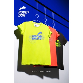 Rudedog By Hashtag เสื้อยืดแขนสั้น ทรงผู้หญิง รุ่น RUSHBAR  สินค้าลิขสิทธิ์แท้