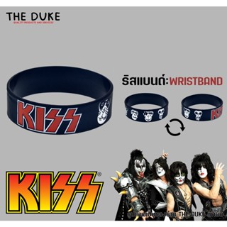 (พร้อมจัดส่ง) Kiss สายรัดข้อมือ วงคิส ริสแบนด์ วงร็อกอเมริกัน