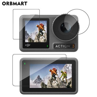 กระจกนิรภัยกันรอยหน้าจอ อุปกรณ์เสริม สําหรับ DJI Osmo Action 3 DJI Action 3