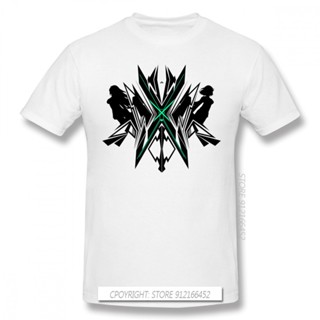 เสื้อยืดถูกๆ เสื้อผ้าผู้ชาย Xenoblade พงศาวดาร Nopon Shulk Monado เกม Tเสื้อสีแดงท็อปส์ซู Pneuma ผู้ชายแฟชั่นแขนสั้น