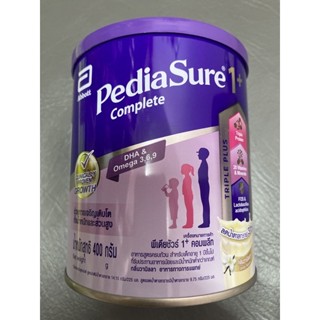 Pediasure 1+ complete กลิ่นวนิลลา 400 กรัม exp9/3/24