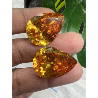 cz 18x25mm Yellow 1  pieces