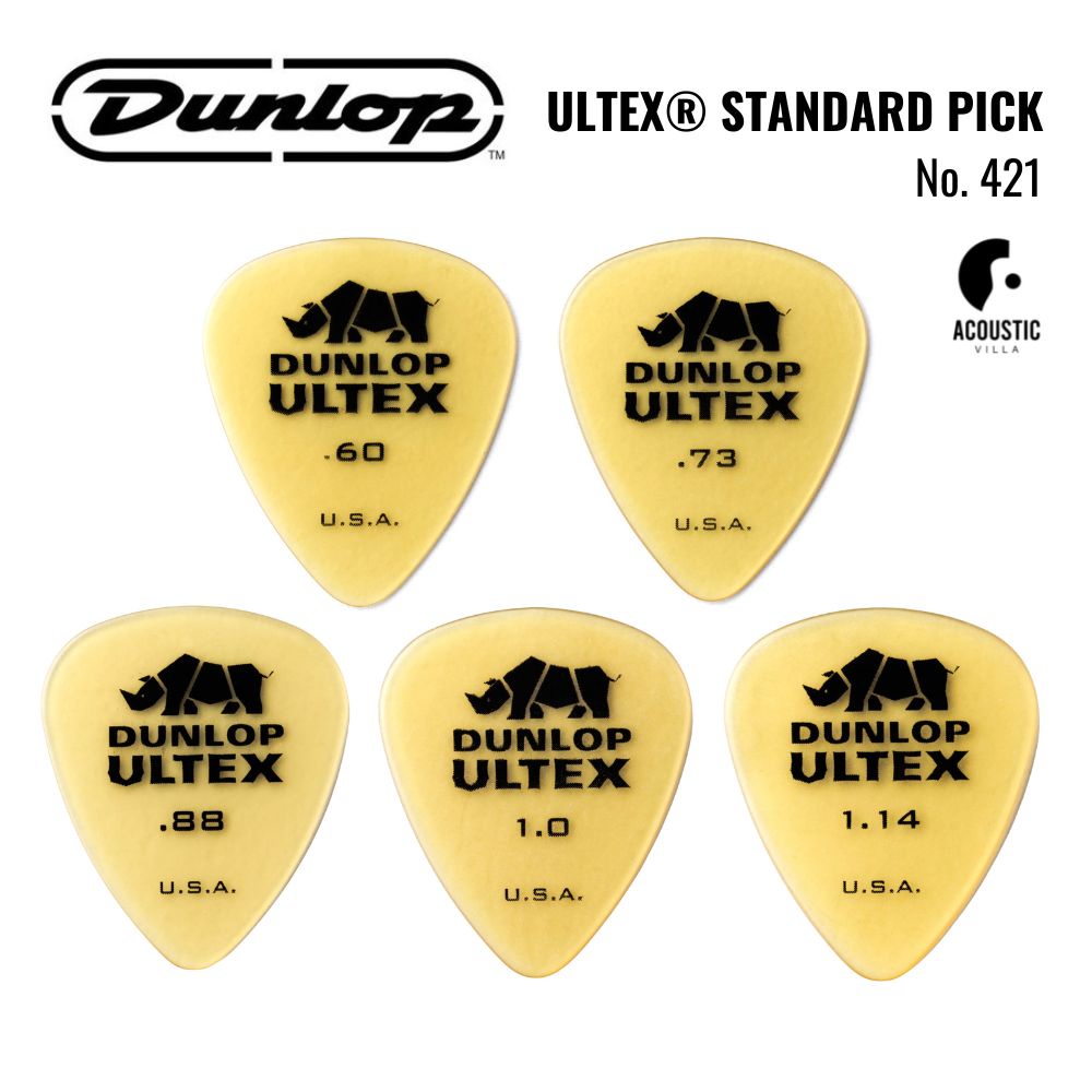 JIM DUNLOP 421R ULTEX STD 1.14 ギターピック×12枚 | showmaisbrasil