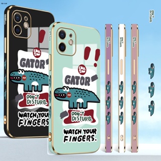 Tecno Pova 4 Neo 2 Pro สำหรับ Cartoon Alligator เคส เคสโทรศัพท์ เคสมือถือ Shockproof Case Full Cover Protective Shells