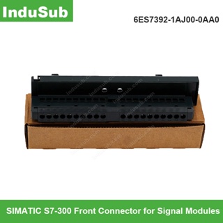 6es7392-1aj00-0aa0 SIMATIC โมดูลเชื่อมต่อสัญญาณด้านหน้า S7-300 พร้อมสกรู 20 เสา 6ES7 392-1AJ00-0AA0