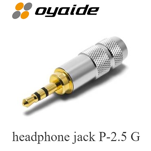 OYAIDE P-2.5 G High-quality headphone made in japan ของแท้ศูนย์ไทย / ร้าน All Cable