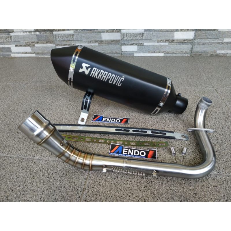 Akrapovic DOFF NMAX FAZZIO AEROX VARIO PCX BEAT MIO LEXI XMAX ETC ท่อไอเสีย