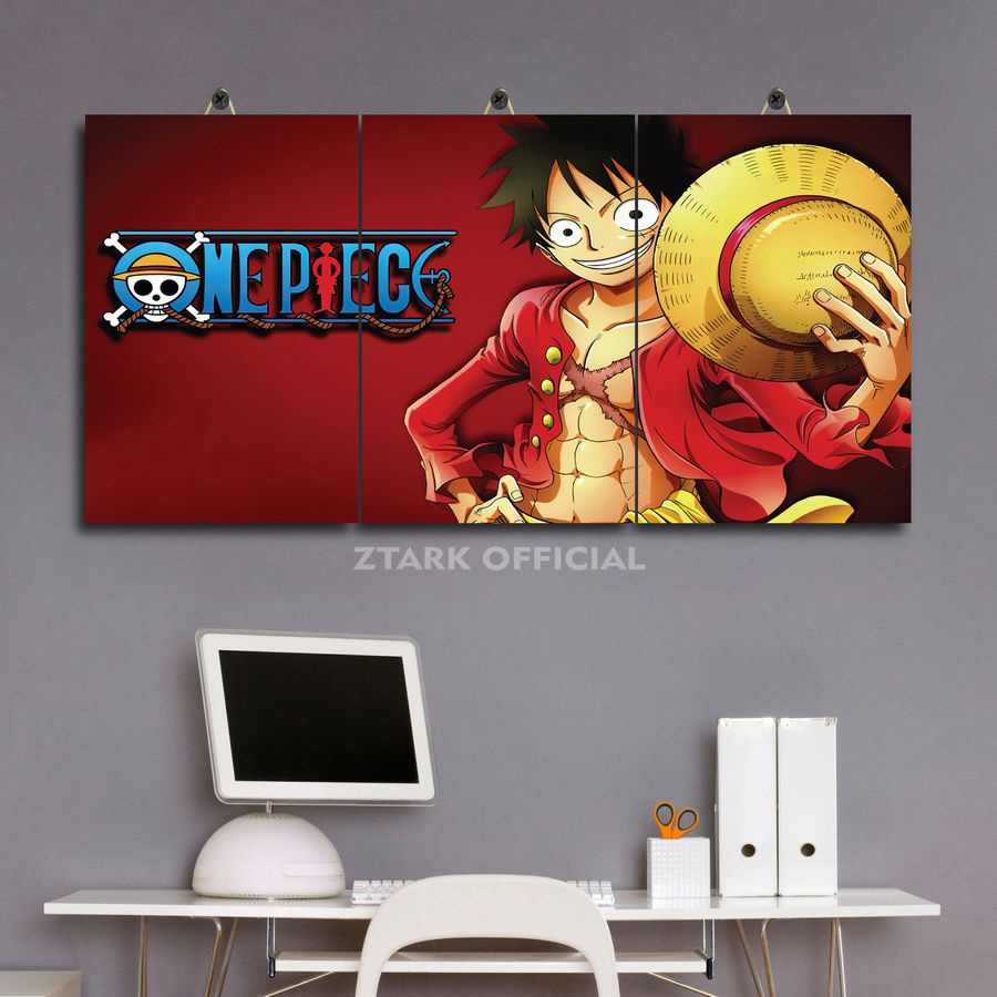 81-79 ONE PIECE ANIME BOYS ROOM DECORTATION 60X30 MULTI PANEL V4LZV/DJKU/ ONE PIECE FRANKY BROOK ROO