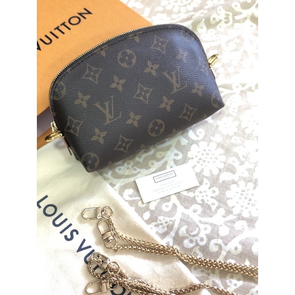 LV Cosmetic PM DC20 Like new‼️แถมสายสั้นและยาว