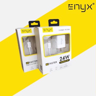 ENYX 24W Charger set 4X Faster หัวชาร์จพร้อมสายชาร์จ Power Delivery 3.0