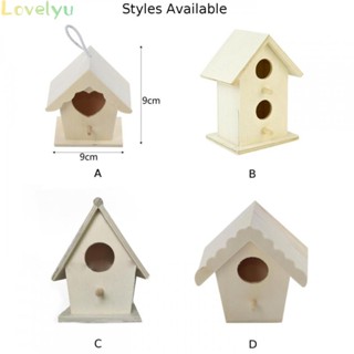 [ FAST SHIPPING ]Bird House Bird Box Bird House Kit Dox Nest Home House Nesting Craft Box