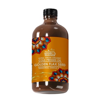 Organic/Bio Extra Virgin Cold Pressed Golden Flaxseed Oil | …