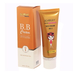 สินค้าไม่มีกล่อง บีบี สการ์เล็ท SPF42PA+++ Scarlet B.B รูปที่ 3