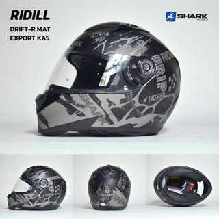 SHARK หมวกกันน็อค รุ่น RIDILL 1.2 DRIFT-R MAT KAS