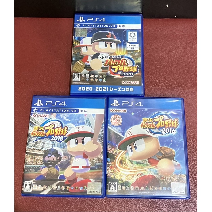 แผ่นเกมแท้💯PS4 โซนญี่ปุ่น [JP//Zone 2]: baseball สภาพแผ่นเกมดี ราคาถูกที่สุด!!!