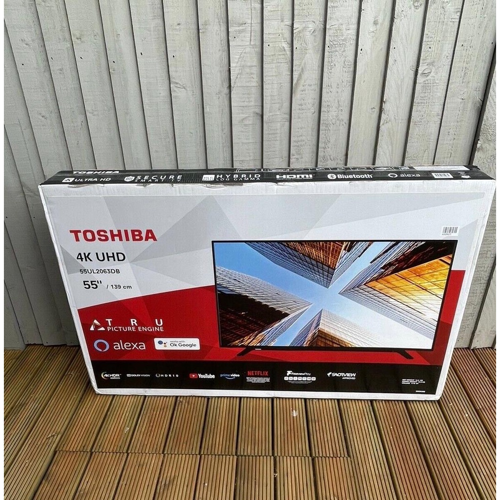 BRAND NEW TOSHIBA 4K UHD 55” SMART TV