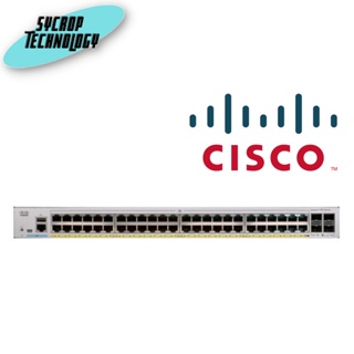 CBS350-48P-4G-EU Switch “Cisco” Business 350 Series 48G PoE+/4SFP ประกันศูนย์ เช็คสินค้าก่อนสั่งซื้อ