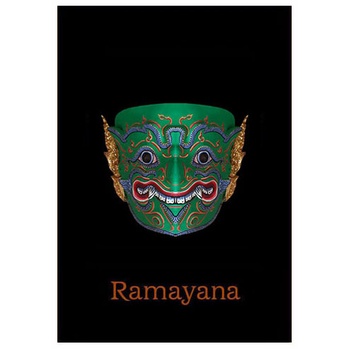 หน้ากากรามเกียรติ์ Ramayana Mask (Type 2) (1/1 Wearable)