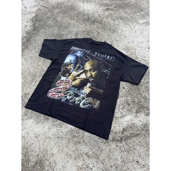เสื้อยืด l 2pac Raptees T-shirt Bootleg