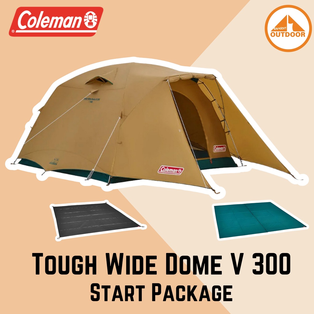 เต้นท์ Coleman Tough Wide Dome V300 Start Package 2000038138