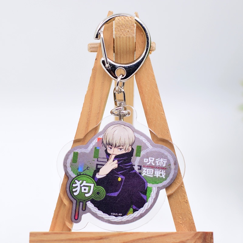 พวงกุญแจอะคริลิค รูปอนิเมะ Jujutsu Kaisen Anya Fushiguro Megumi Itadori Yuji Gojo Satoru 7 สไตล์ สําหรับแฟนคลับ - รูปที่ 5