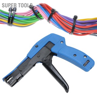 Super Tools~ ปืนผูกสายเคเบิล เหล็กหล่อ มีซิป พร้อมที่จับ สําหรับไนล่อน