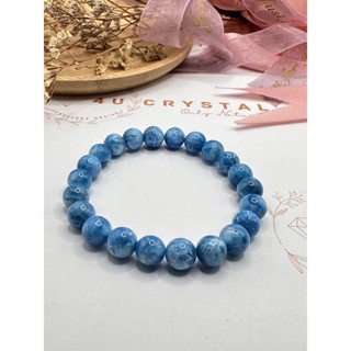 4u Crystal U555 Blue Apatite Blue Apatite ช่วยเพิ่มการไหลเวียนของเลือด พลังงานการสื่อสาร)