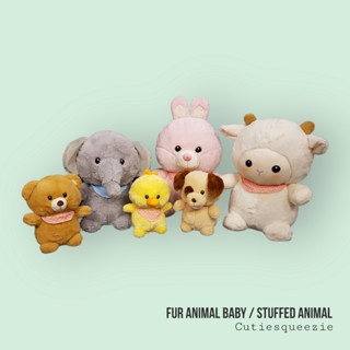 ตุ๊กตาสัตว์น้อย แบบผ้าขน Stuffed Animal (Baby)