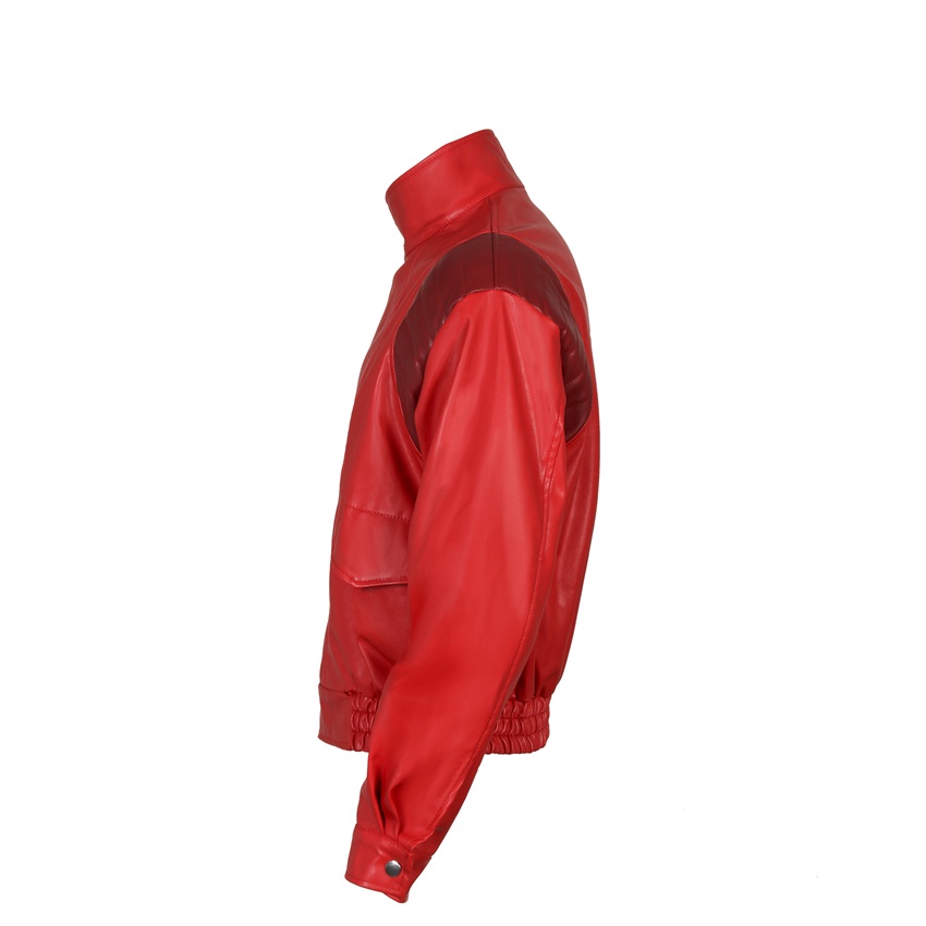 Takerlama Akira Kaneda Jacket Cosplay Red Men Coat Capsule Pill Printed Bomber Motorcycle Rider Leather Costume Anime Cl #3