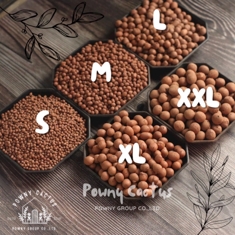 เม็ดดินเผา popper ดินเผา มวลเบา 1 ลิตร ป๊อปเปอร์ popper S M L XL XXL หินโรยหน้า โรยหน้ากระถาง - รูปที่ 5