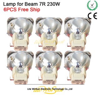 Litewinsune Free Ship New 7R 230W Lamp Source Project Lamp Bulb Sharp Beam R7 230W Lighting Replacment Lamp