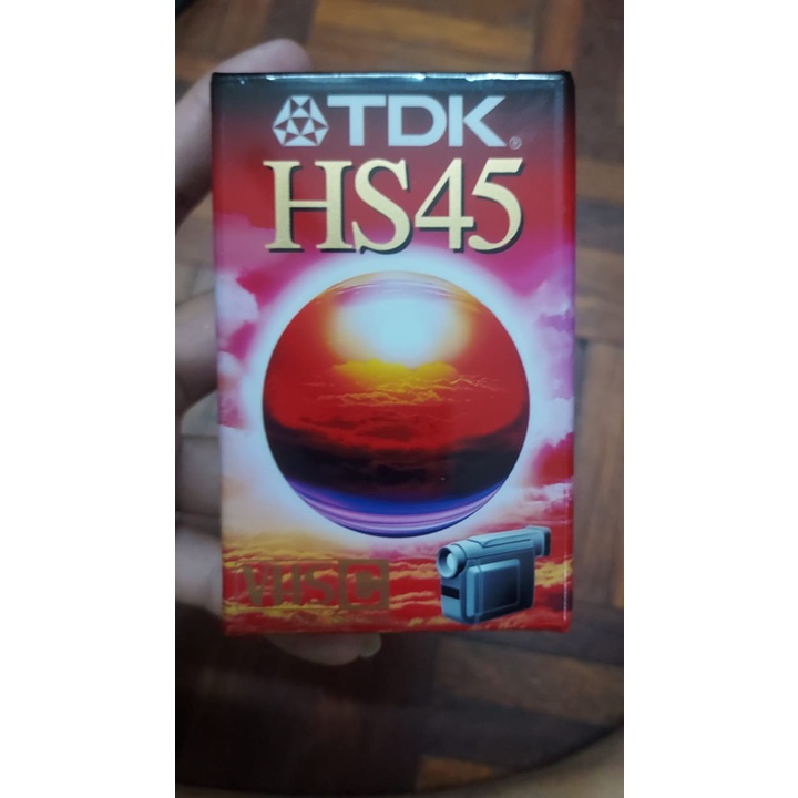 TDK HS45-60 / EHG30-90 / HI8 VHSC CAMCORDER TAPE TDK